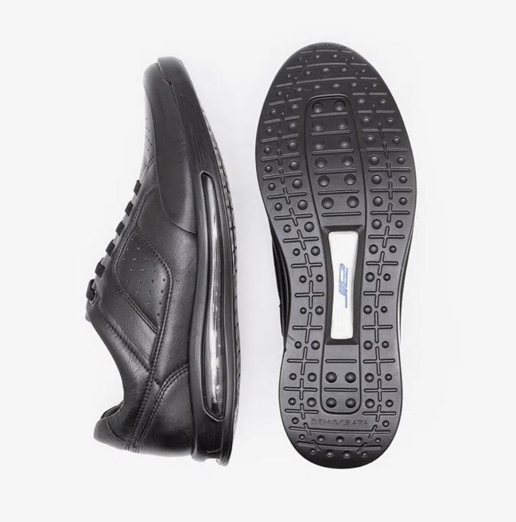 Sapato smart comfort air shop 360 preto