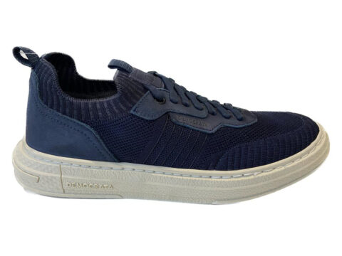 Tênis Democrata Denim Jake Azul Jeans 240204 - 002